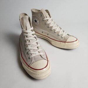 Converse Chuck 70 High Top in Parchment (Style #162053C), Men's Size 9